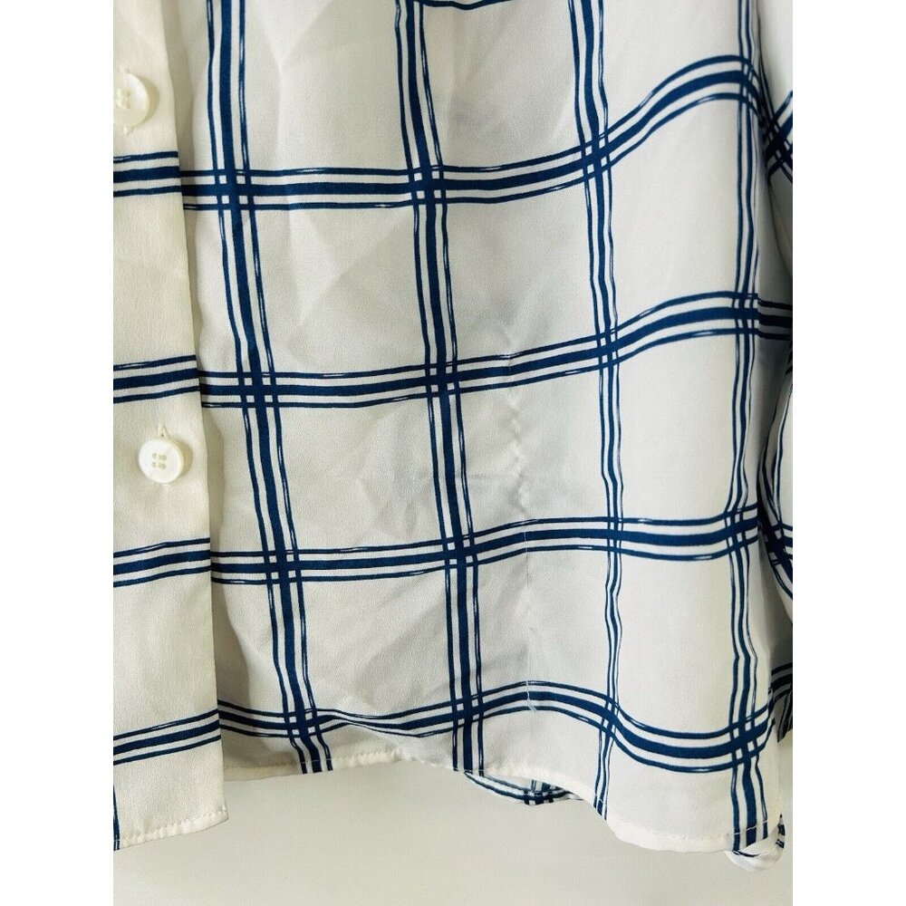 Nwot Pendleton Gingham Plaid Button Front Shirt B… - image 5